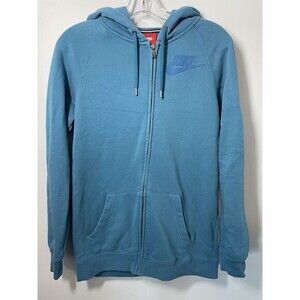 Nike Full Zip Hoodie Women’s XS 718818-482 Blue